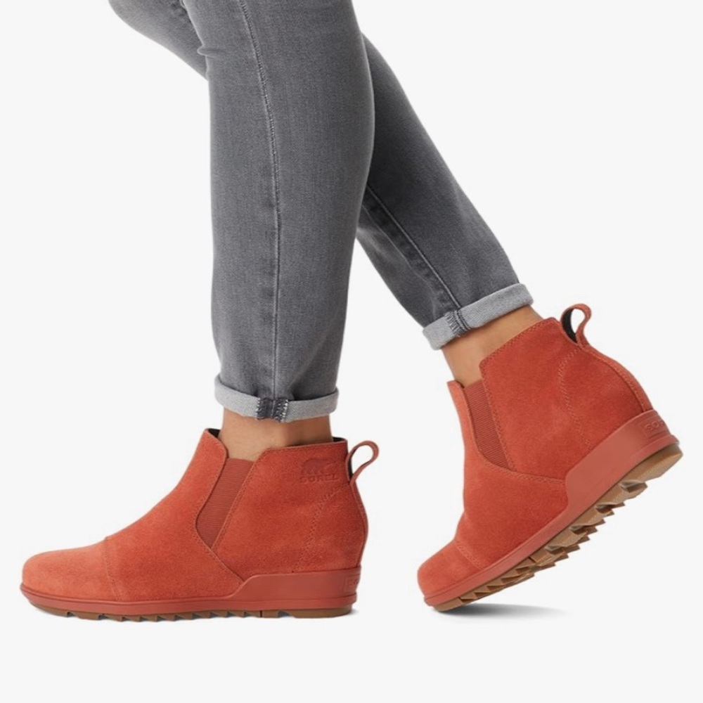 Sorel Women's Ankle Boots in Rust